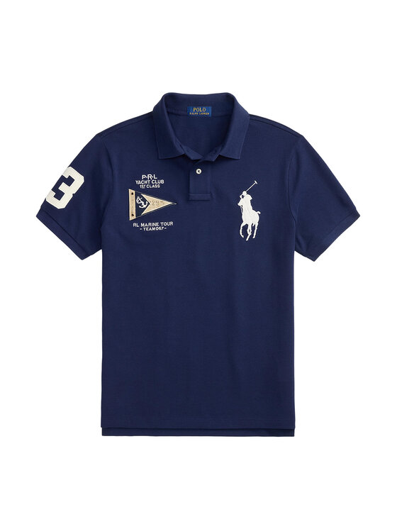 Polo Ralph Lauren Polo Ralph Lauren Polo särk 710B21921001 Tumesinine Regular Fit