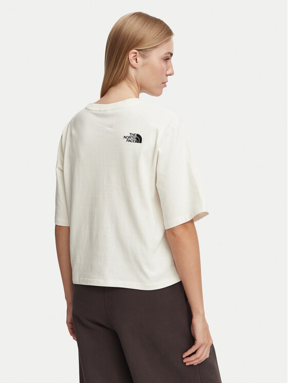 The North Face The North Face Тишърт NF0A8JAP Светлобежов Boxy Fit