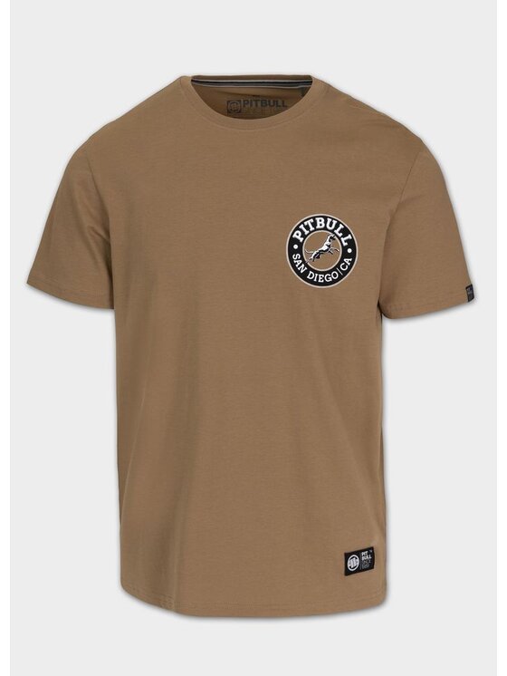 PITBULL PITBULL T-Shirt AUTOMATIC Brązowy Regular Fit
