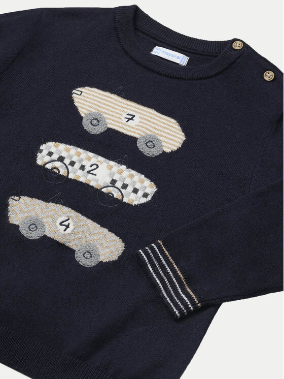 Mayoral Mayoral Sweater 2313 Sötétkék Regular Fit
