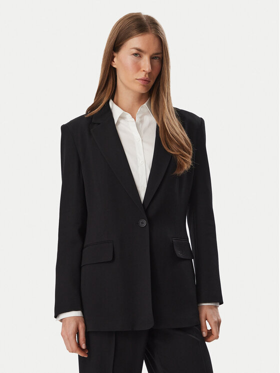 KARL LAGERFELD KARL LAGERFELD Піджак B4W14019 Чорний Regular Fit