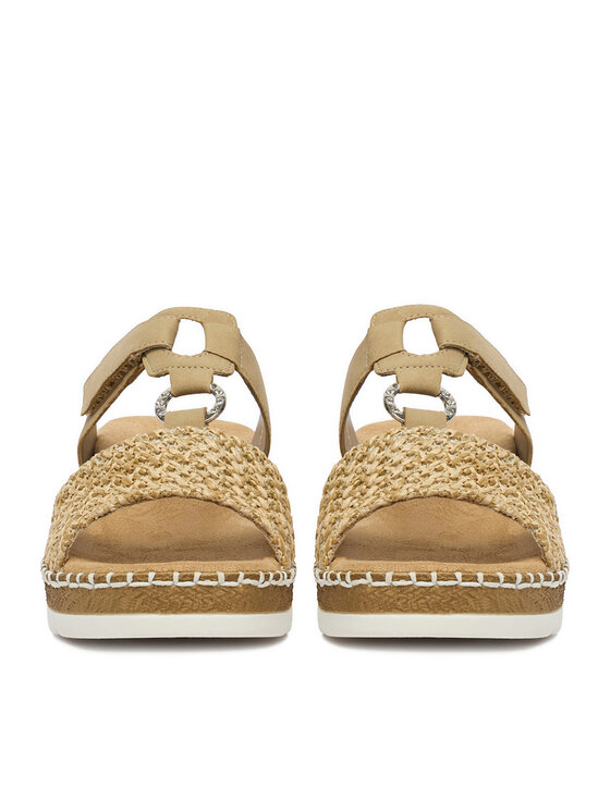 Rieker Rieker Pantoletten CEO-V1243-60 Beige