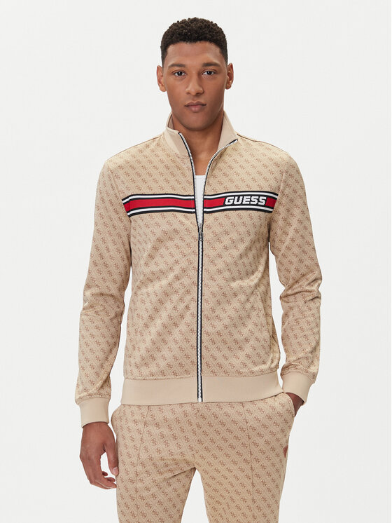 Guess Guess Pulóver Z2BQ06 K7122 Bézs Regular Fit