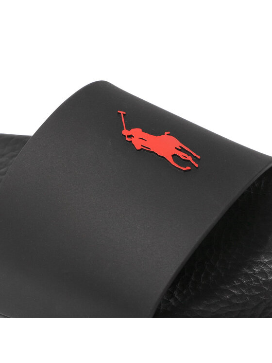 Polo Ralph Lauren Polo Ralph Lauren Şlapi Polo Slide 809852071004 Negru