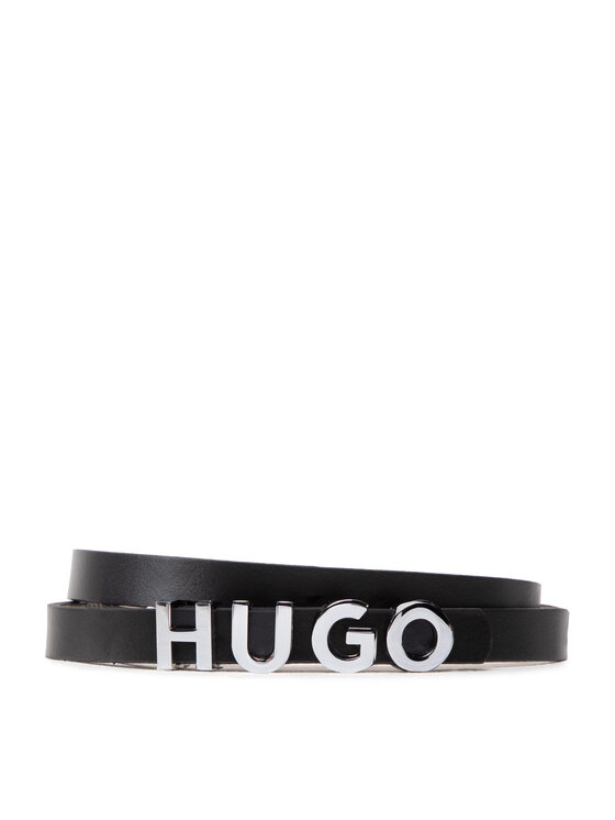 HUGO Hugo Pasek Damski Zula Belt 50476094 Czarny