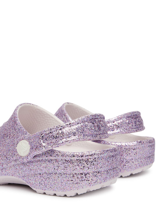 Crocs Crocs Plätud Classic Chunky Glitter Clog K 211939 Lilla