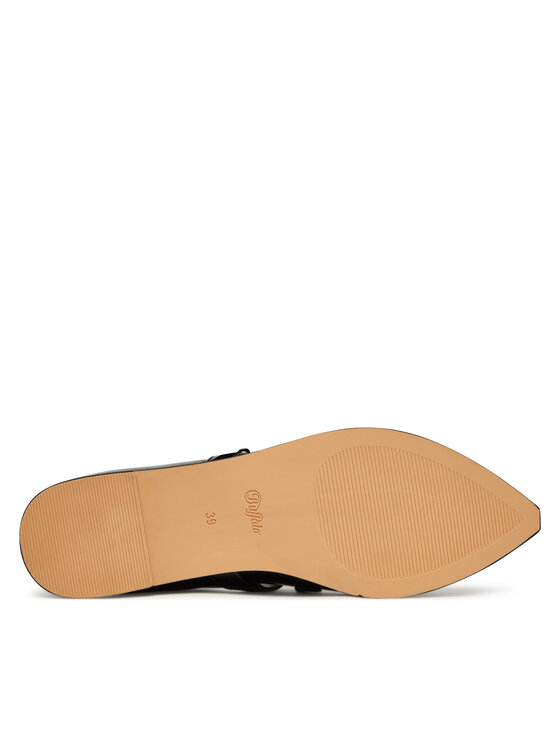 Buffalo Buffalo Balerini Marly Cross 1621026 Negru