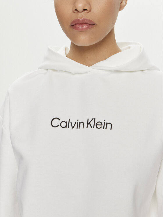 Calvin Klein Calvin Klein Pulóver Hero Logo K20K205449 Fehér Regular Fit
