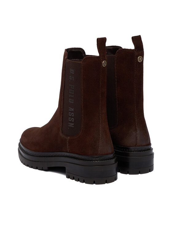 U.S. Polo Assn. U.S. Polo Assn. Klassische Stiefeletten CEO-VIZAG001W/ELE1 Braun