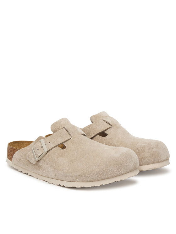 Birkenstock Birkenstock Nazouváky Boston 1031623 Béžová