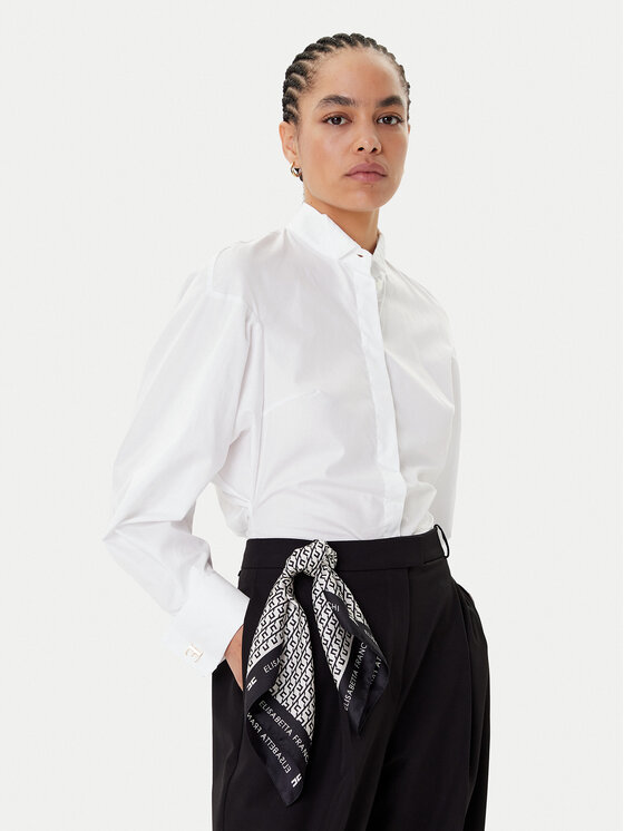Elisabetta Franchi Elisabetta Franchi Eșarfă FO-15F-56E2-V80 Negru