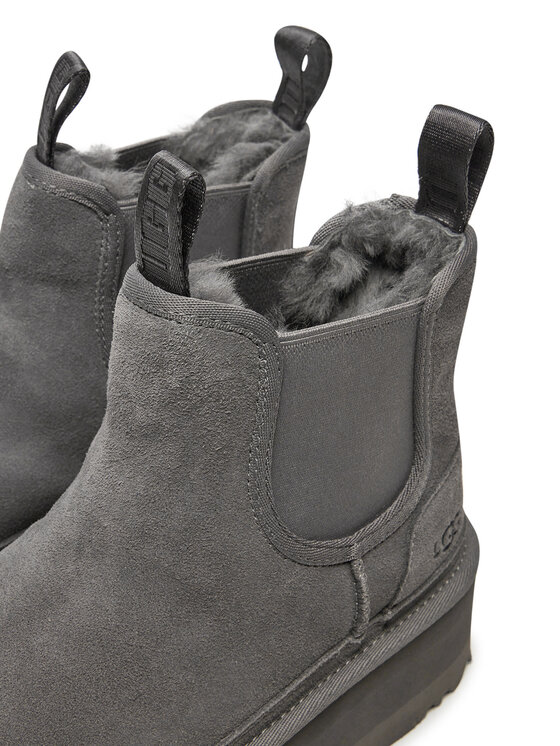 Ugg Ugg Členková obuv s elastickým prvkom W Neumel Platform 1134526 Sivá