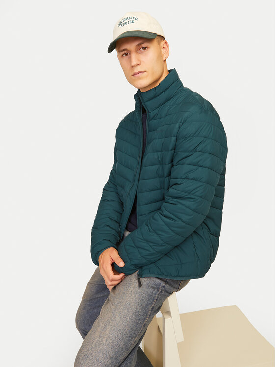 Jack&Jones Jack&Jones Talvejope State 12256985 Roheline Regular Fit