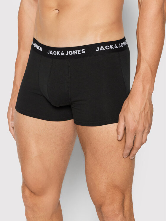 Jack&Jones Jack&Jones Set di 5 boxer Chuey 12142342 Nero