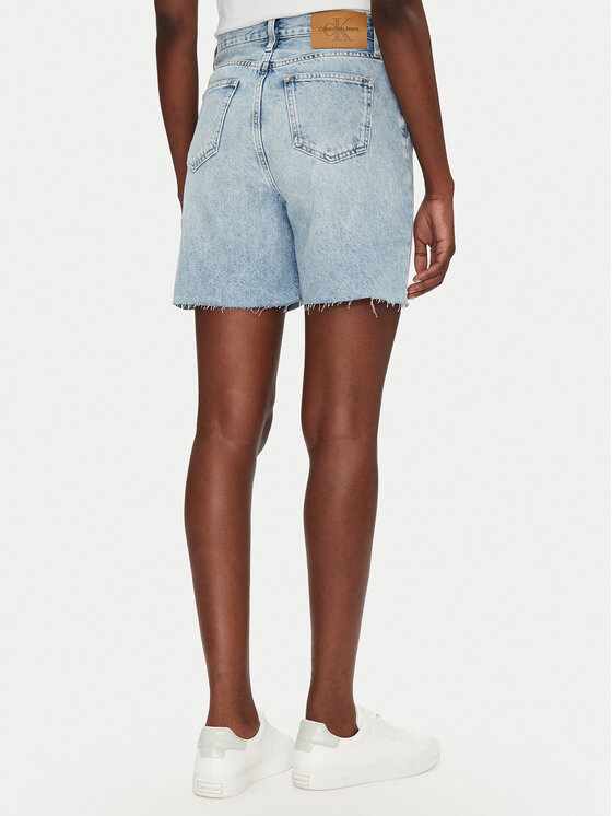 Calvin Klein Jeans Calvin Klein Jeans Pantaloni scurți de blugi J20J225155 Albastru Relaxed Fit