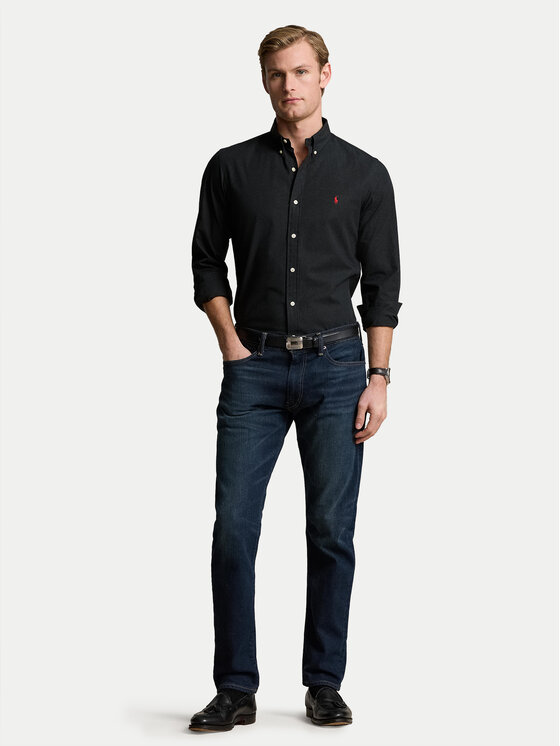 Polo Ralph Lauren Polo Ralph Lauren Srajca 710928254006 Črna Slim Fit