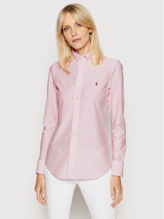 Polo Ralph Lauren Polo Ralph Lauren Сорочка Oxford 211664416 Рожевий Slim Fit