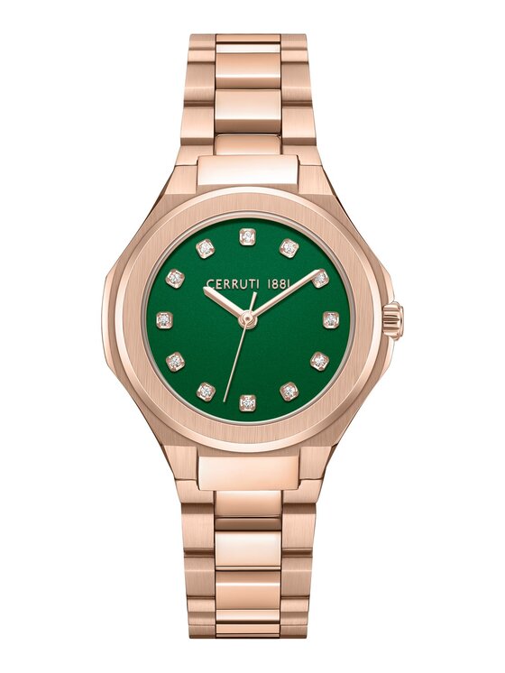 Cerruti 1881 Cerruti 1881 Zegarek Cerruti-CIWLG0086401 Różowe złoto