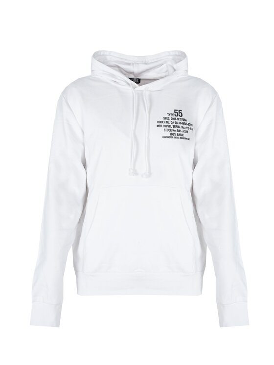 Diesel Diesel Μπλούζα A06500-0HAYT Λευκό Regular Fit