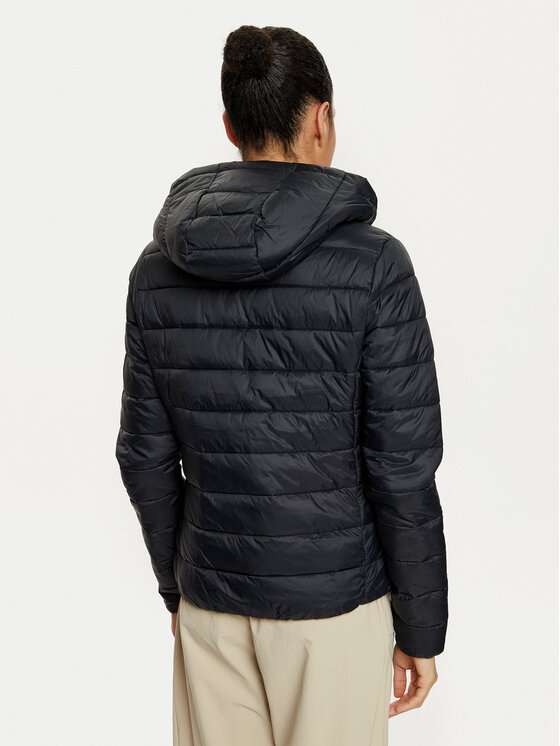 4F 4F Žieminė striukė 4FWAW24TDJAF468 Juoda Slim Fit