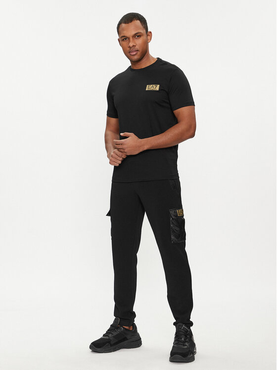 EA7 Emporio Armani EA7 Emporio Armani T-shirt 3DPT07 PJM9Z 1200 Nero Regular Fit