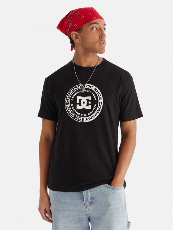 DC Shoes DC Shoes T-Shirt Corpo ADYZT05396 Černá Regular Fit