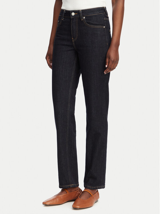 Tommy Hilfiger Blugi Classic WW0WW42486 Bleumarin Straight Fit