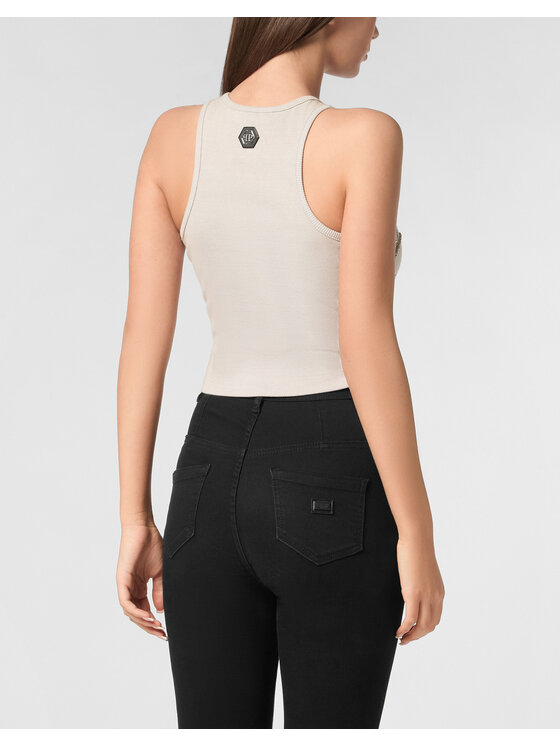PHILIPP PLEIN PHILIPP PLEIN Tank top 22355 Bílá