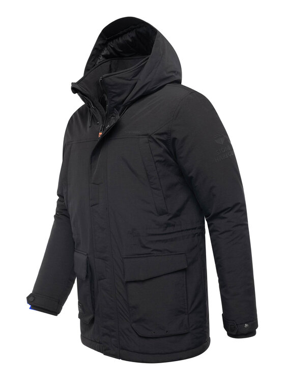 Stone Harbour Stone Harbour Kurtka zimowa Wadiim Czarny Regular Fit