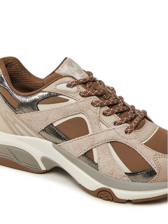 MICHAEL Michael Kors MICHAEL Michael Kors Tenisice Leo 43F4LEFS1L Smeđa