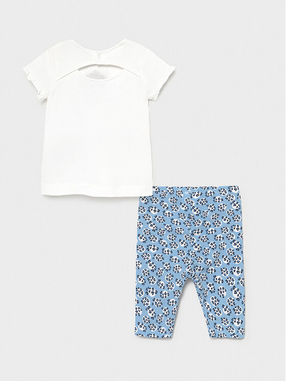 Completo maglietta e leggings 1714 Multicolore