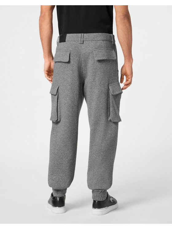PHILIPP PLEIN PHILIPP PLEIN Spodnie cargo 23023 Beżowy Cargo Fit