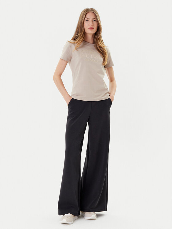 Guess Guess Marškinėliai V5YI13 J1314 Smėlio Regular Fit