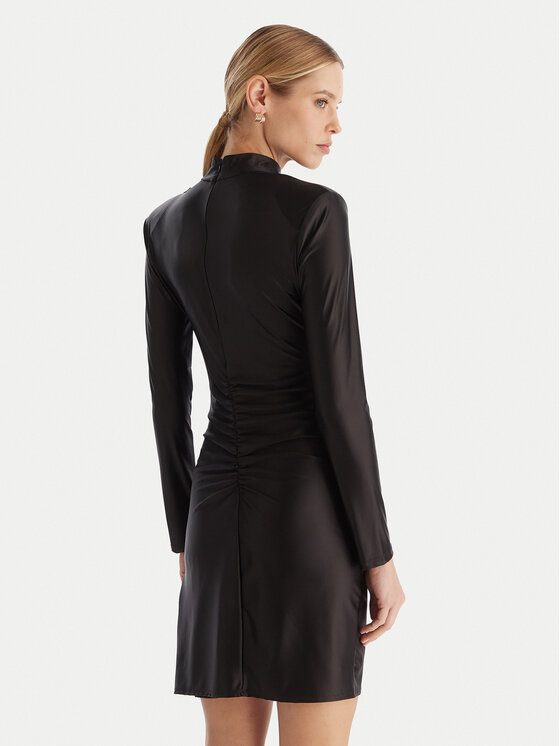 ACCESS FASHION ACCESS FASHION Koktejlové šaty 54-3037-170 Čierna Slim Fit