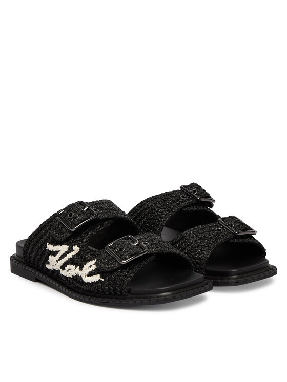 KARL LAGERFELD KARL LAGERFELD Natikači Kleo KL81326 Črna