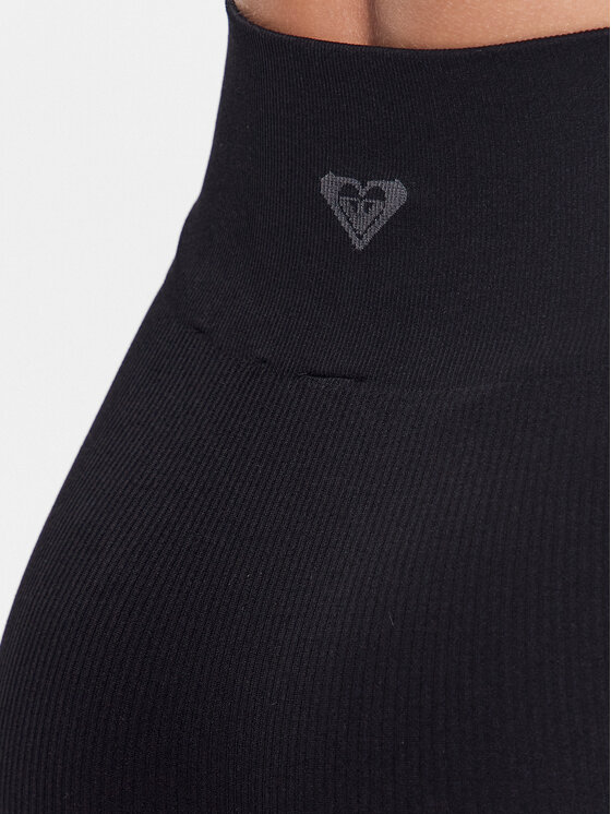 Roxy Roxy Αθλητικό σορτς Chill Out ERJNS03441 Μαύρο Slim Fit