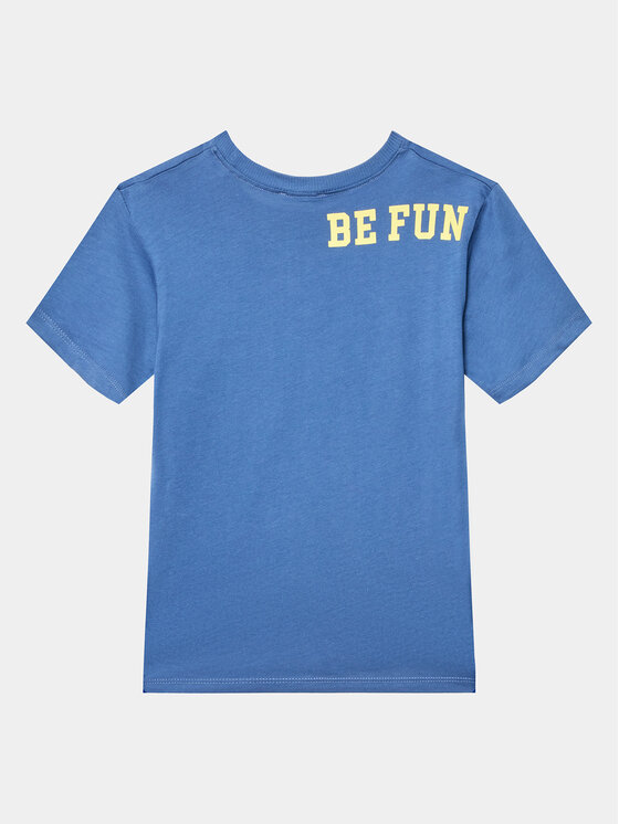 United Colors Of Benetton United Colors Of Benetton T-shirt 3096G1097 Plava Regular Fit