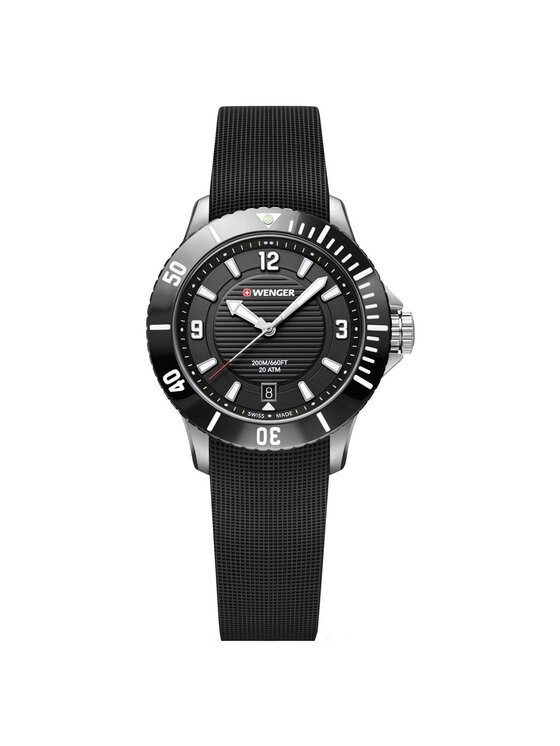Wenger Wenger Zegarek 01.0621.110 Czarny