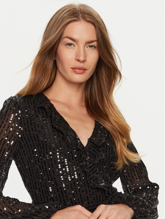 BARDOT BARDOT Koktel haljina 59330DB4 Crna Regular Fit