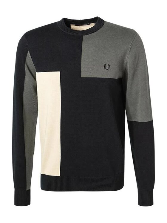 Fred Perry Maglione fred perry maglia fantasia Multicolore Regular Fit Modivo