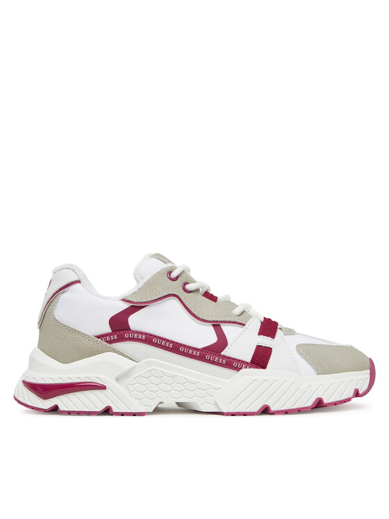 Sneakers Guess FLJCAR ELE12 Alb
