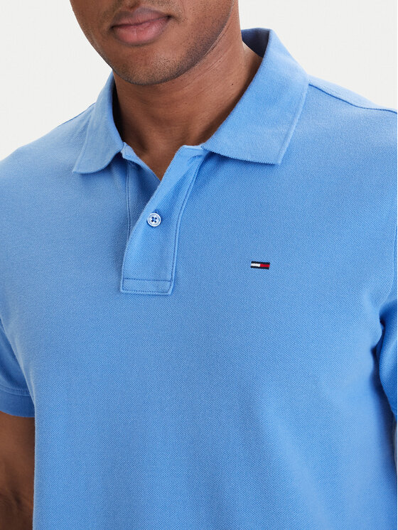 Tommy Jeans Tommy Jeans Polo DM0DM22711 Niebieski Regular Fit