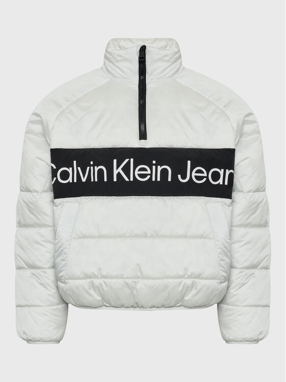 Calvin Klein Jeans Calvin Klein Jeans Giacca anorak J30J321966 Grigio Regular Fit