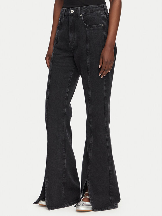 Karl Lagerfeld Jeans Karl Lagerfeld Jeans Τζιν B3W10063 Μαύρο Flare Fit