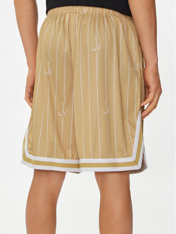Karl Kani Karl Kani Αθλητικό σορτς 6013773 Μπεζ Oversize