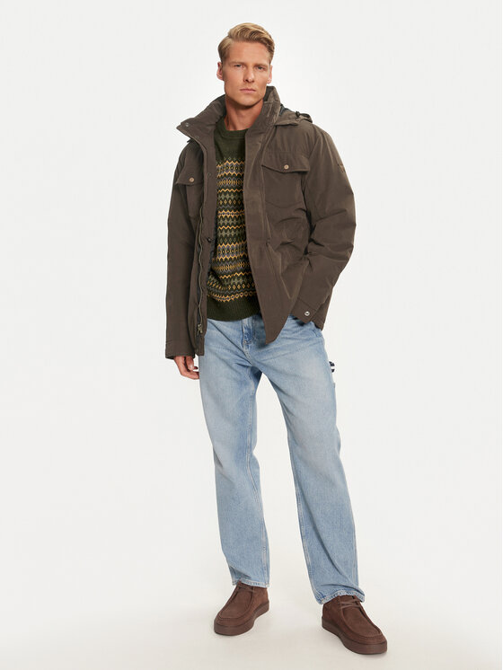 Wrangler Wrangler Зимно яке 112358096 Кафяв Regular Fit