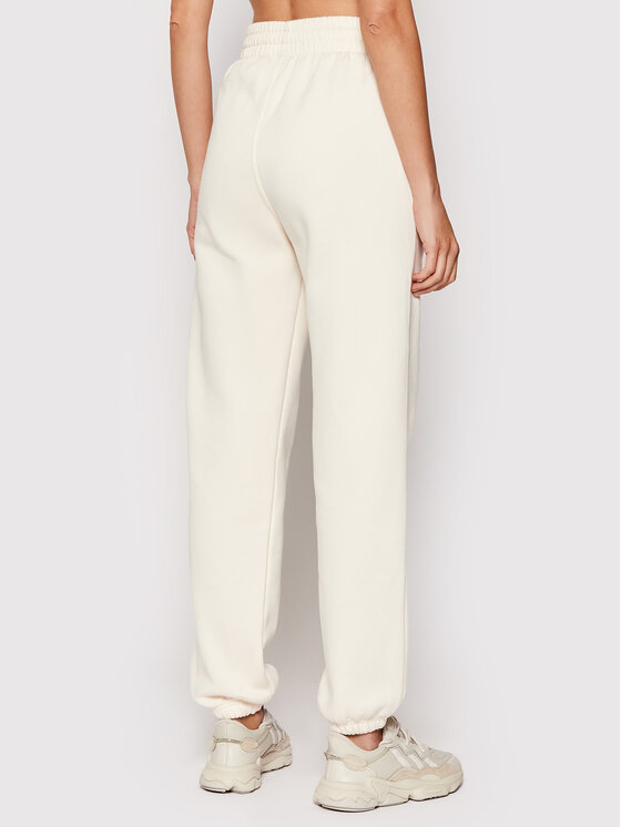 adidas adidas Pantaloni da tuta adicolor Essentials Fleece H14175 Écru Relaxed Fit