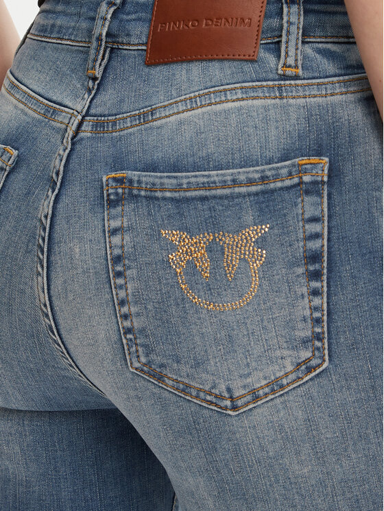 PINKO PINKO Jeans hlače New Susan 105330 A2DQ Modra Skinny Fit