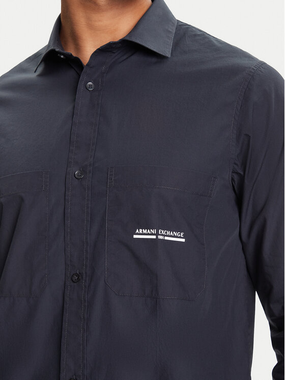 Armani Exchange Armani Exchange Camicia XM000959 AF12994 UB101 Blu scuro Regular Fit