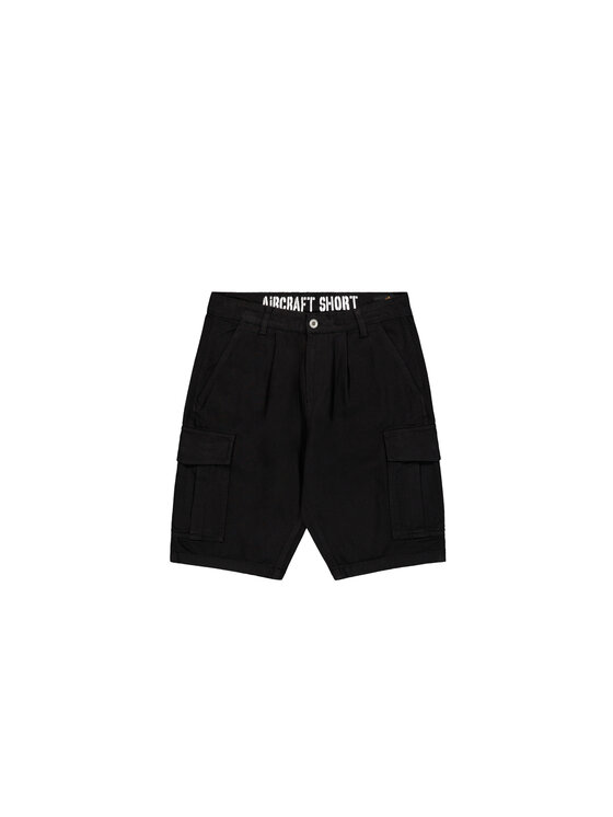 Alpha Industries Alpha Industries Szorty Aircraft Short Czarny Loose Fit